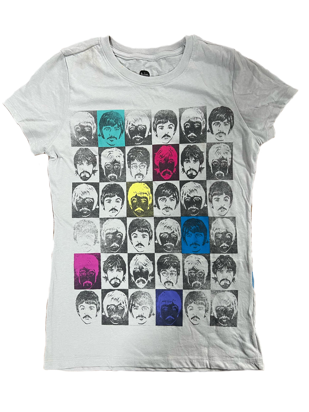 The Beatles - Pop Art Juniors T Shirt Juniors T-Shirts Old Glory