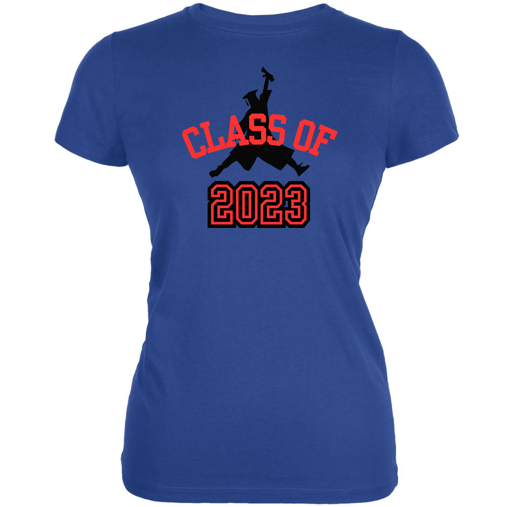 Class of 2023 Graduation Jumping Grad Juniors T Shirt  Old Glory