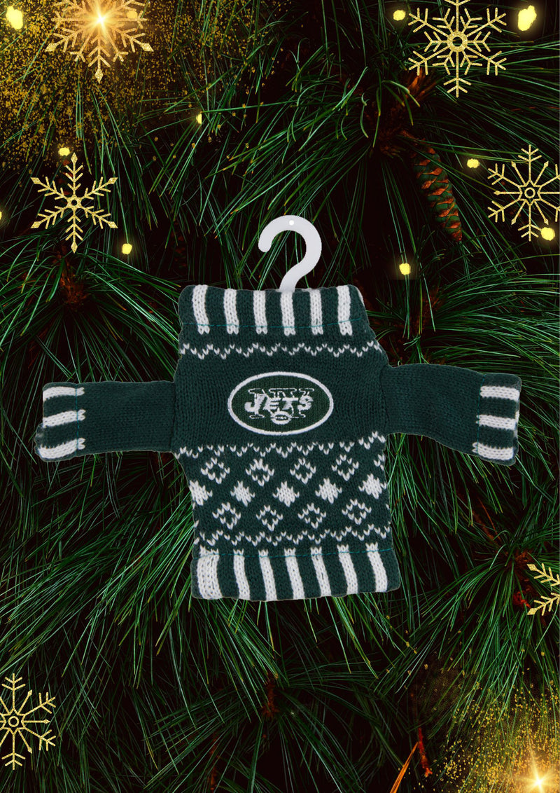 New York Jets - Knit Sweater Ornament 3 Pack - OS / Multicoloured Ornaments Old Glory