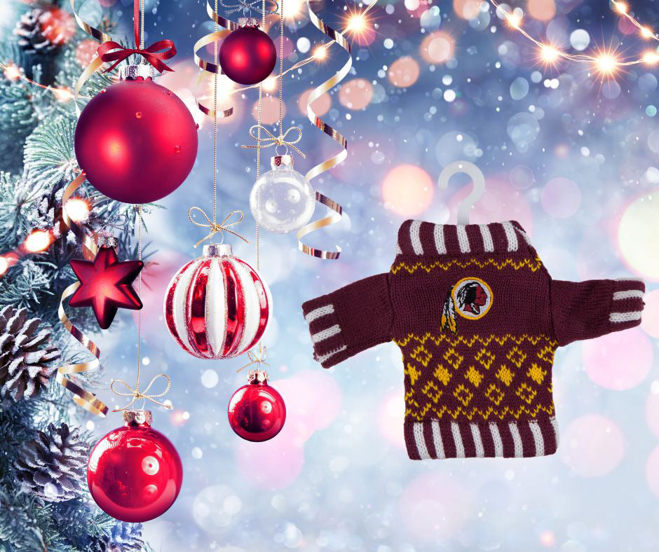 Washington Redskins - Knit Sweater Ornament 3 Pack - OS / Multicoloured Ornaments Old Glory