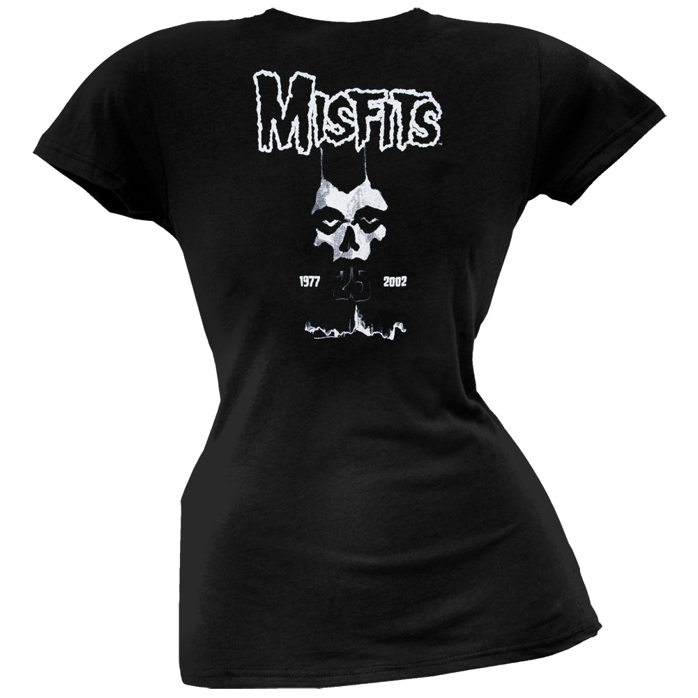 Misfits - Lukic Fiend Skull Juniors T-Shirt Juniors T-Shirts Misfits