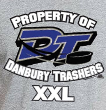 Danbury Trashers - Property Of XXL Adult T-Shirt Men's T-Shirts Danbury Trashers