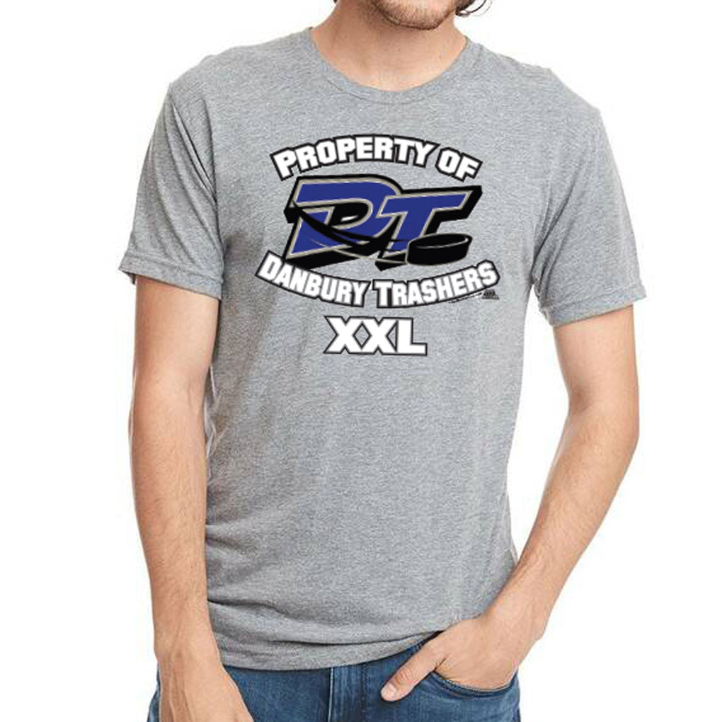 Danbury Trashers - Property Of XXL Adult T-Shirt Men's T-Shirts Danbury Trashers