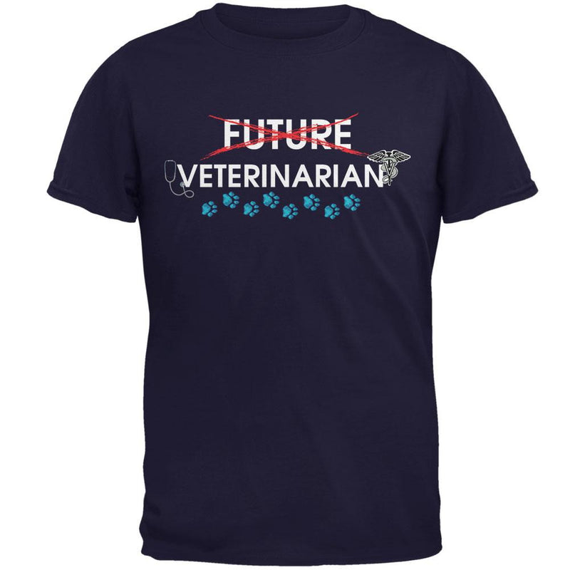 Graduation - Future Veterinarian Mens T Shirt Men's T-Shirts Old Glory 2XL Navy