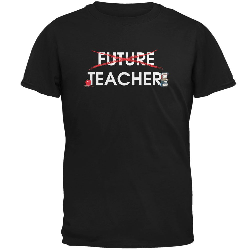 Graduation - Future Teacher Mens T Shirt Men's T-Shirts Old Glory 2XL Black