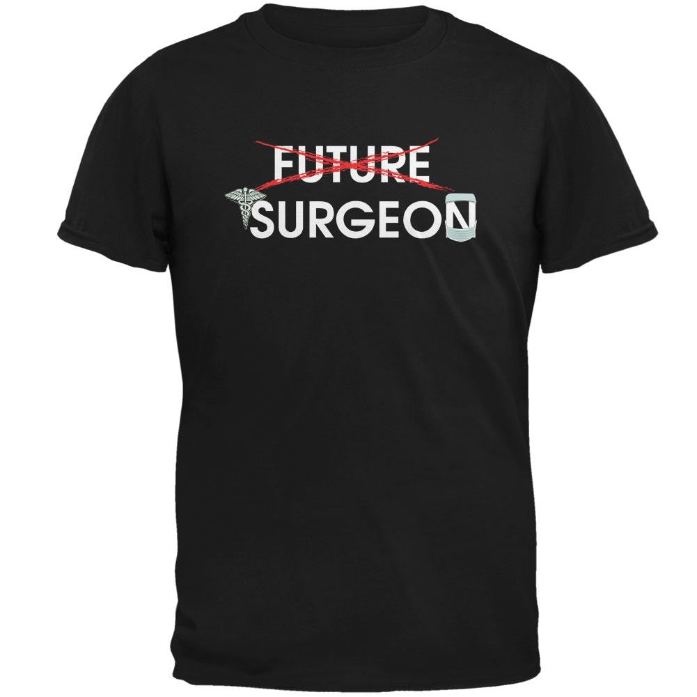 Graduation - Future Surgeon Mens T Shirt Men's T-Shirts Old Glory 2XL Black