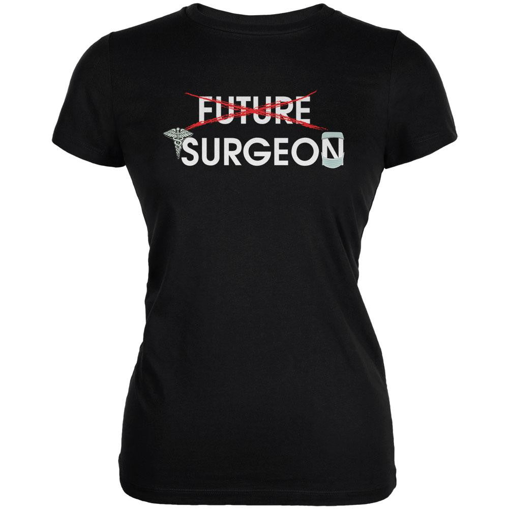 Graduation - Future Surgeon Juniors Soft T Shirt Juniors T-Shirts Old Glory 2XL Black