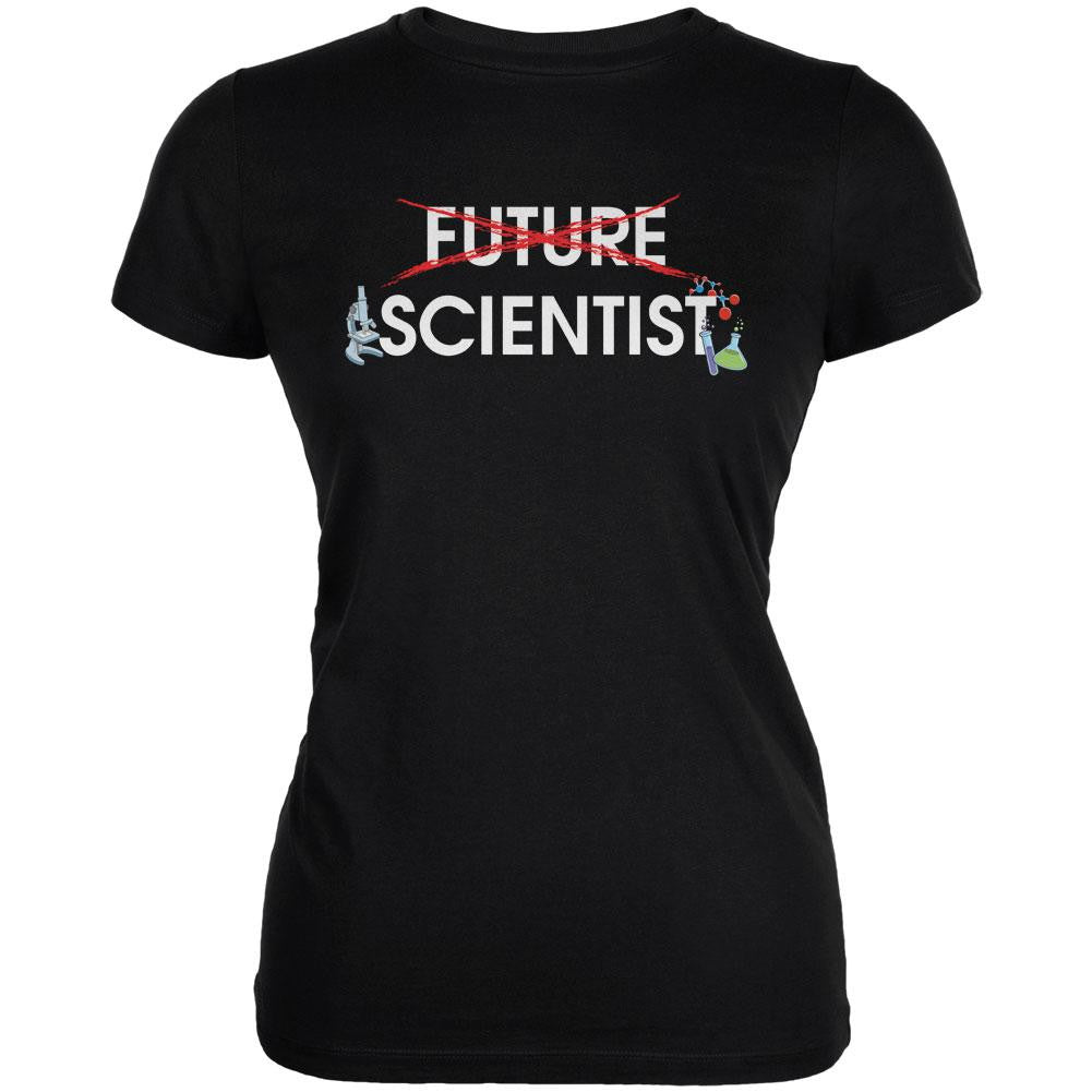 Graduation - Future Scientist Juniors Soft T Shirt Juniors T-Shirts Old Glory 2XL Black