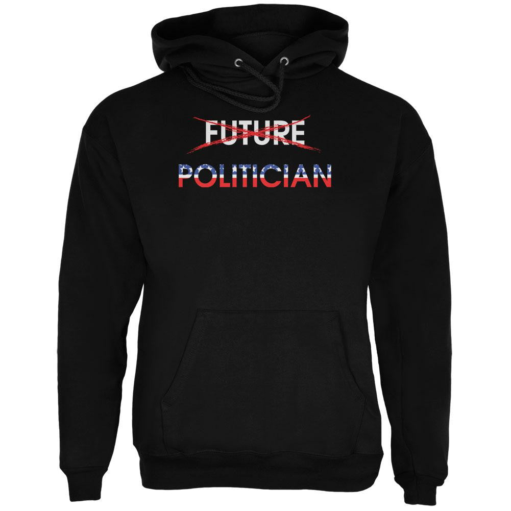 Graduation - Future Politician Mens Hoodie Men's T-Shirts Old Glory 2XL Black
