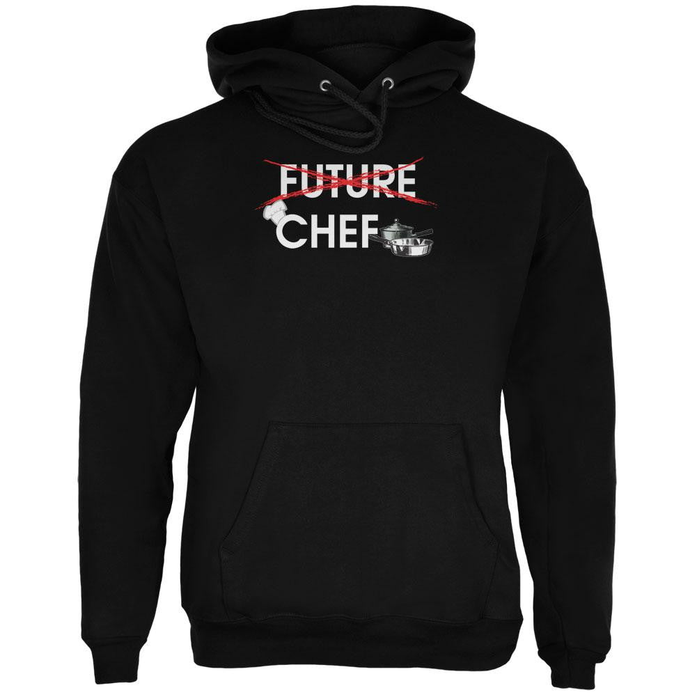 Graduation - Future Chef Mens Hoodie Men's Hoodies Old Glory 2XL Black