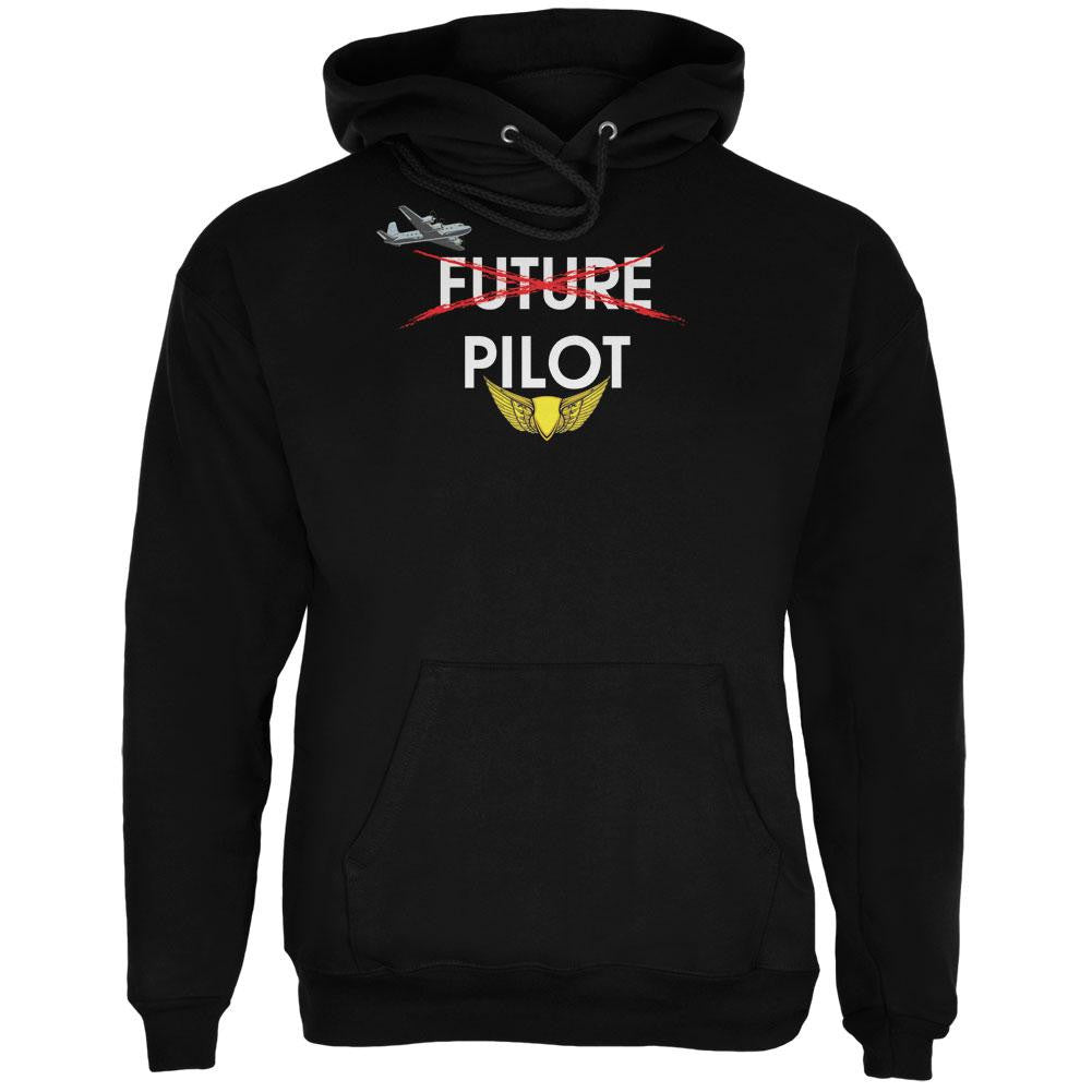 Graduation - Future Pilot Mens Hoodie Men's Hoodies Old Glory 2XL Black