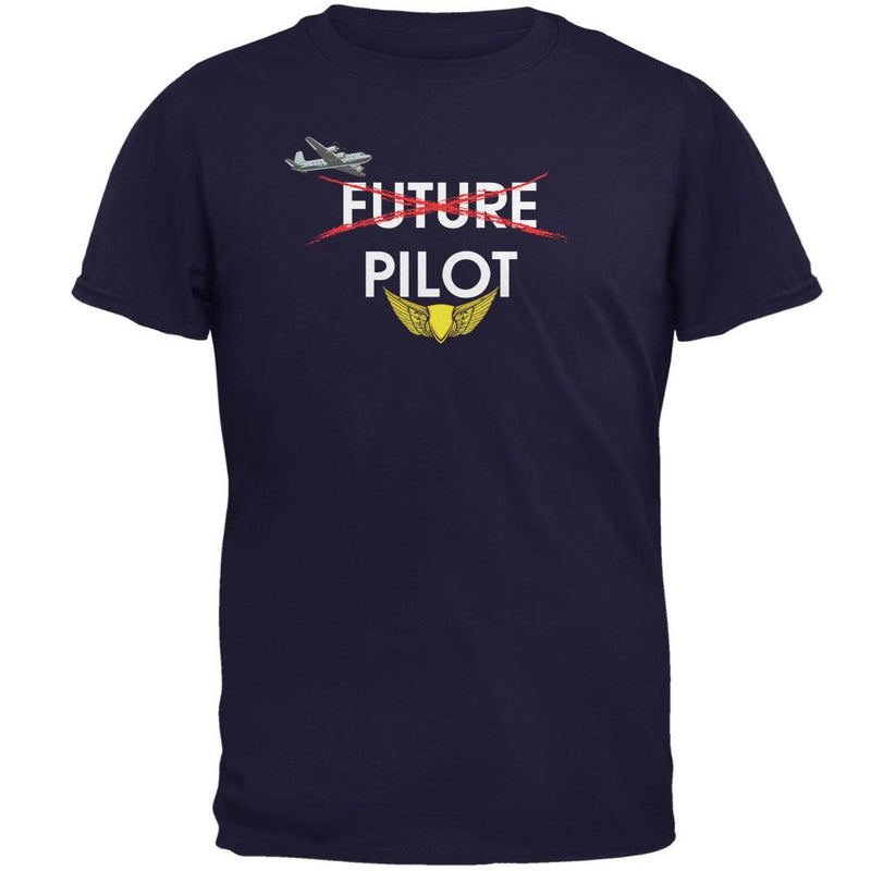 Graduation - Future Pilot Mens T Shirt Men's T-Shirts Old Glory 2XL Navy