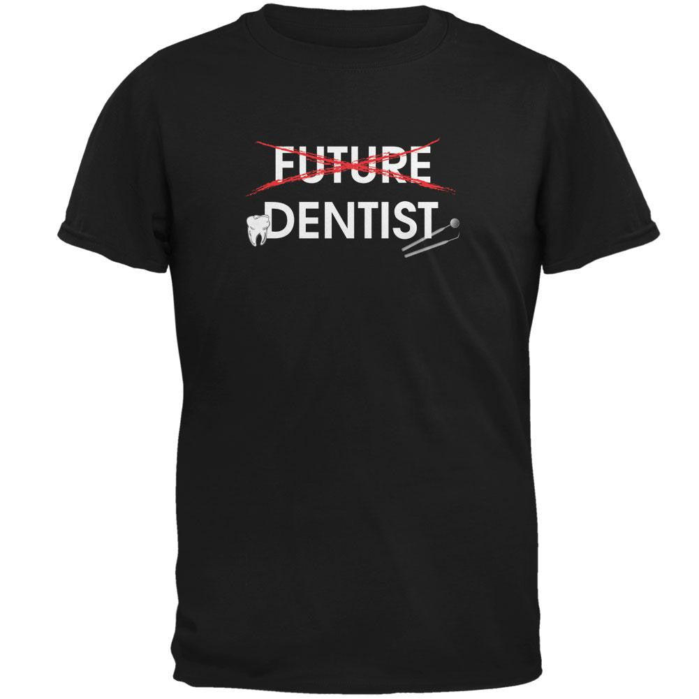 Graduation - Future Dentist Mens T Shirt Men's T-Shirts Old Glory 2XL Black