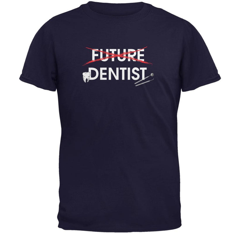 Graduation - Future Dentist Mens T Shirt Men's T-Shirts Old Glory 2XL Navy