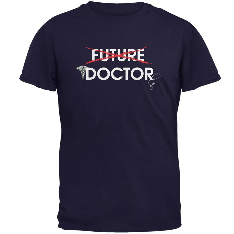 Graduation - Future Doctor Mens T Shirt Men's T-Shirts Old Glory 2XL Navy