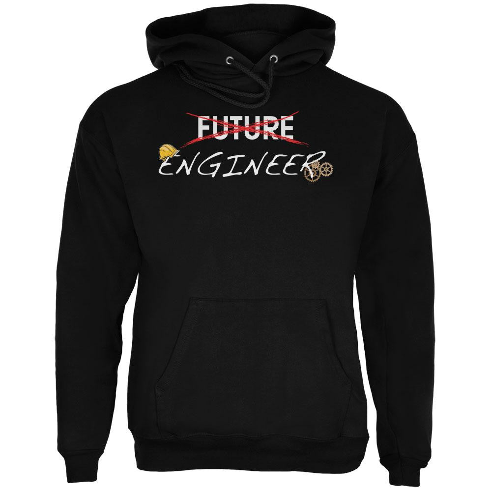 Graduation - Future Engineer Mens Hoodie Men's Hoodies Old Glory 2XL Black