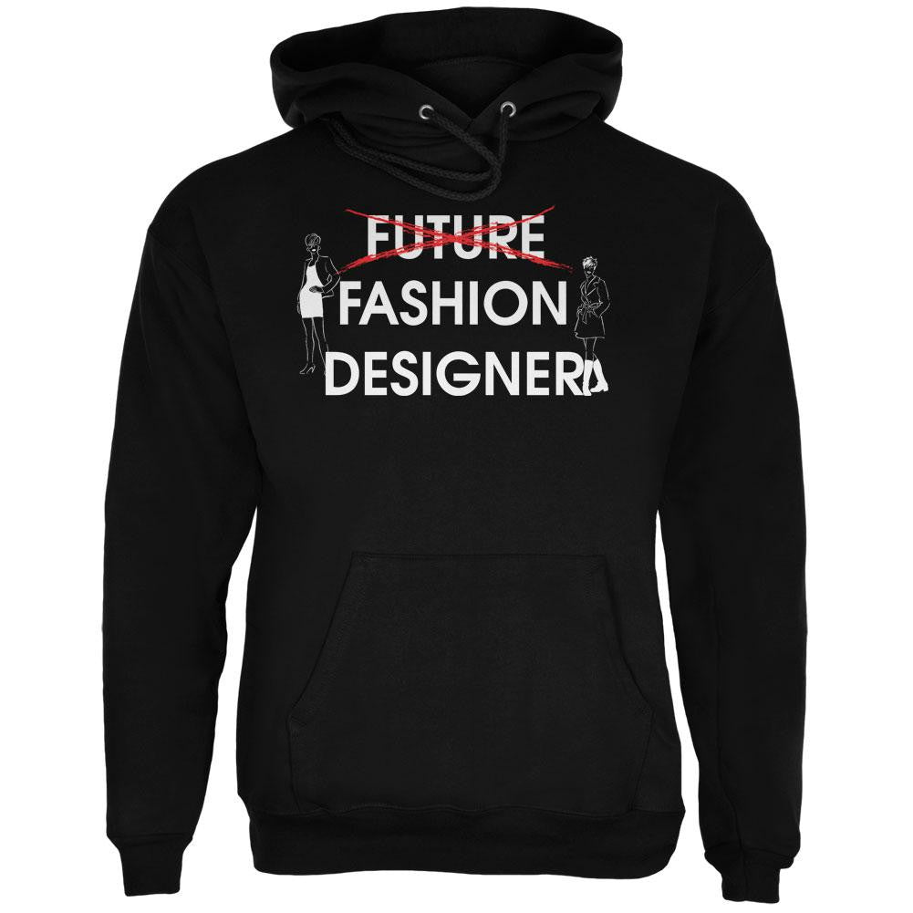 Graduation - Future Fashion Designer Mens Hoodie Men's Hoodies Old Glory 2XL Black