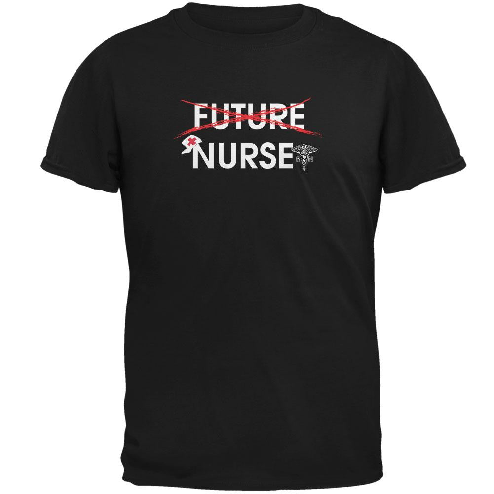 Graduation - Future Nurse Mens T Shirt Men's T-Shirts Old Glory 2XL Black