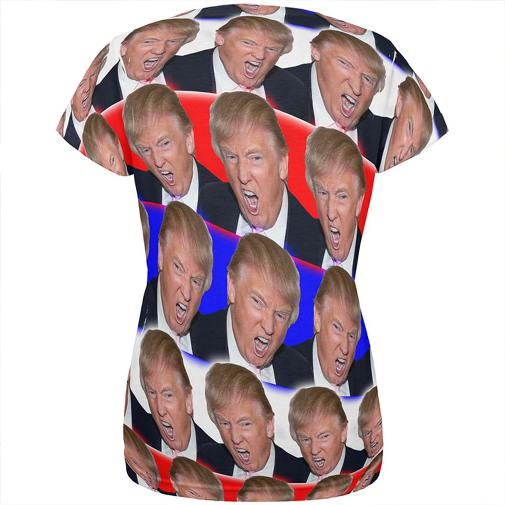 Election 2020 Trump Make America Great Funny All Over Womens T Shirt Women's T-Shirts Old Glory