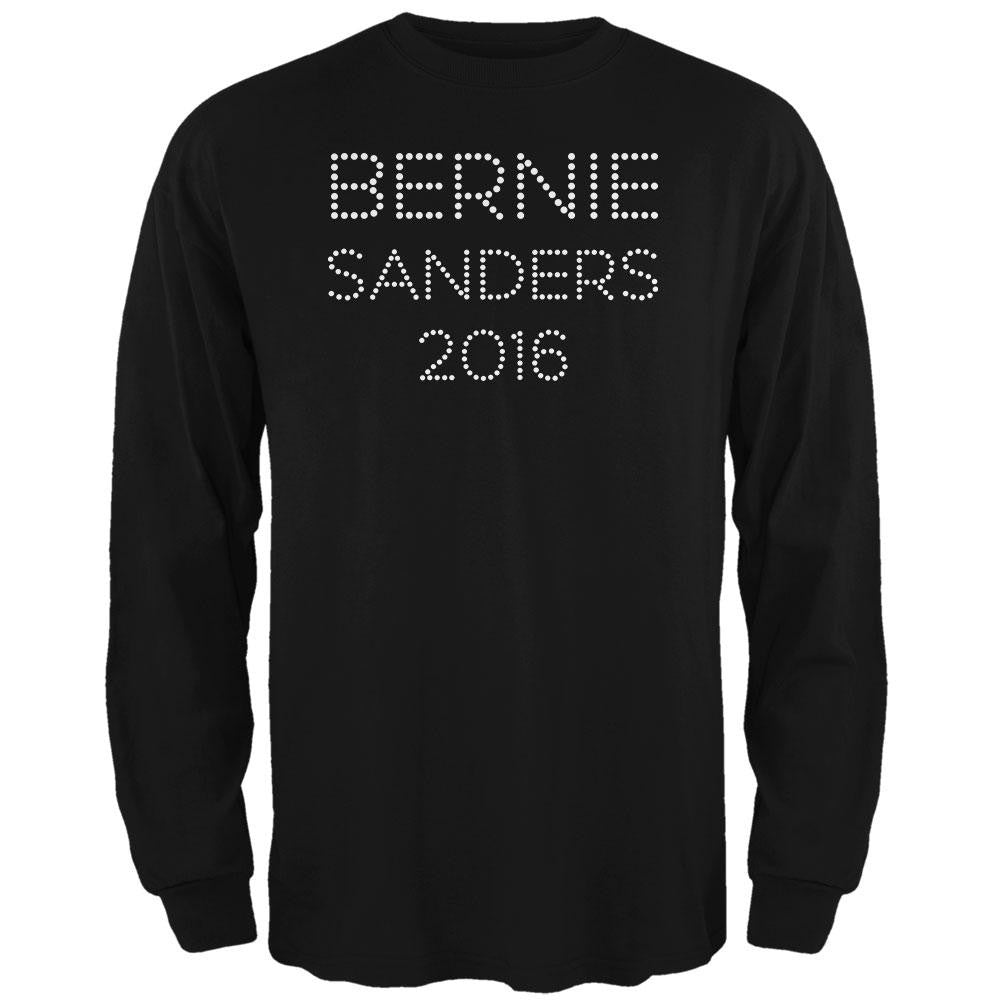 Election 2016 Bernie Sanders Light Sign Mens Long Sleeve T Shirt Men's Long Sleeves Old Glory 2XL Black