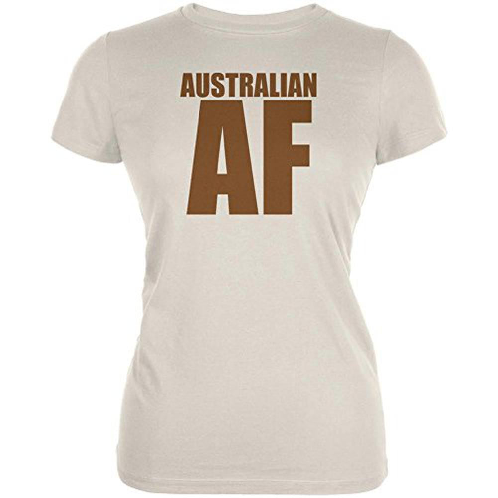 Australian AF Juniors Soft T Shirt Juniors T-Shirts Old Glory 2XL White