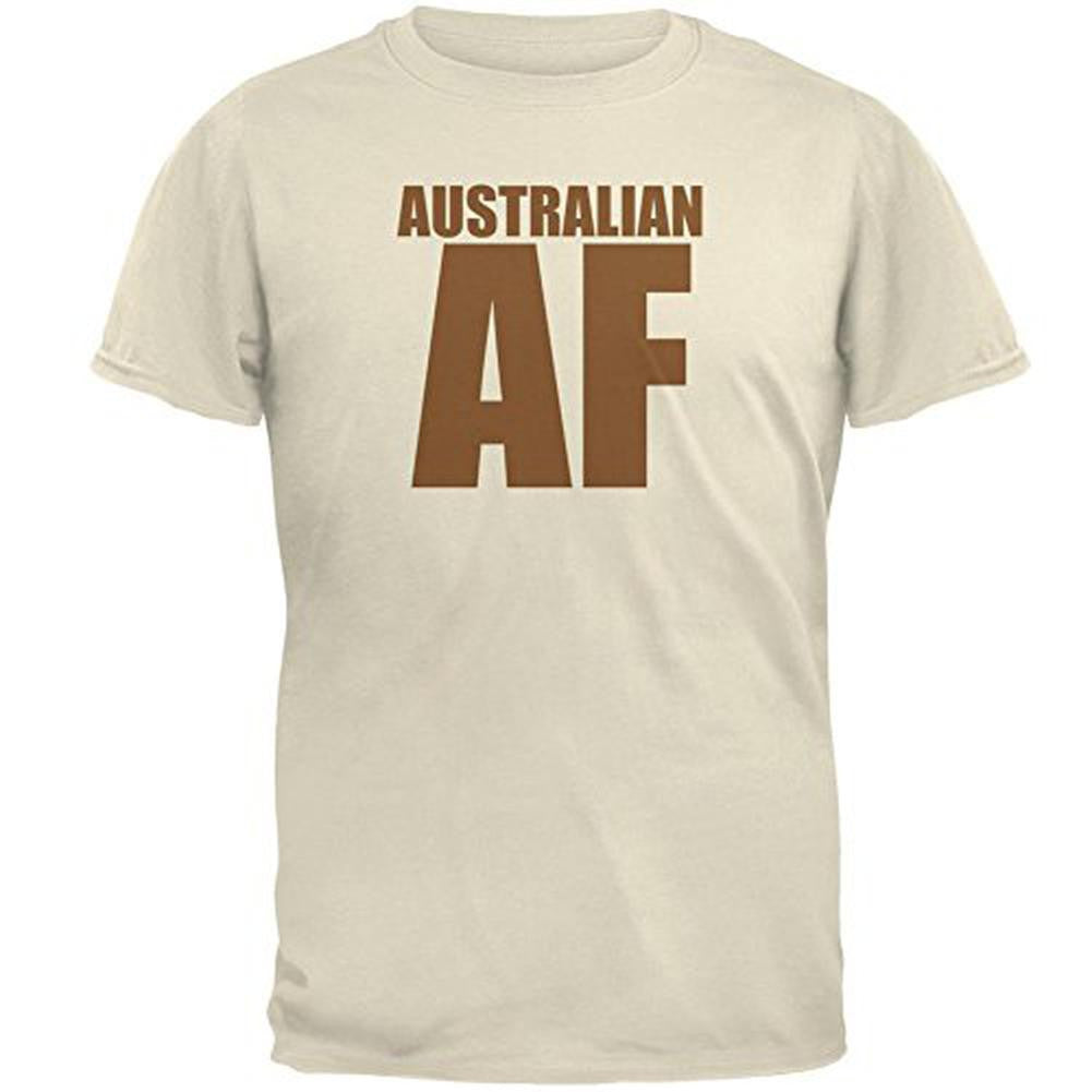 Australian AF Mens T Shirt Men's T-Shirts Old Glory 2XL White