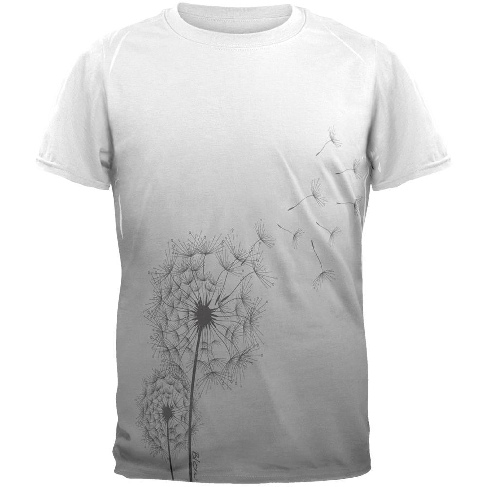 Dandelion Blow Me Funny All Over Mens T Shirt Men's T-Shirts Old Glory 2XL Multi