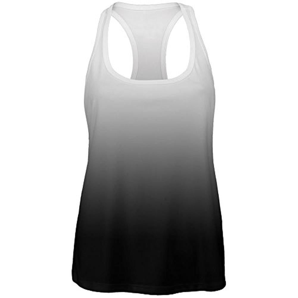 Fade to Black All Over Womens Work Out Tank Top Women's Tank Tops Old Glory 2XL Multi