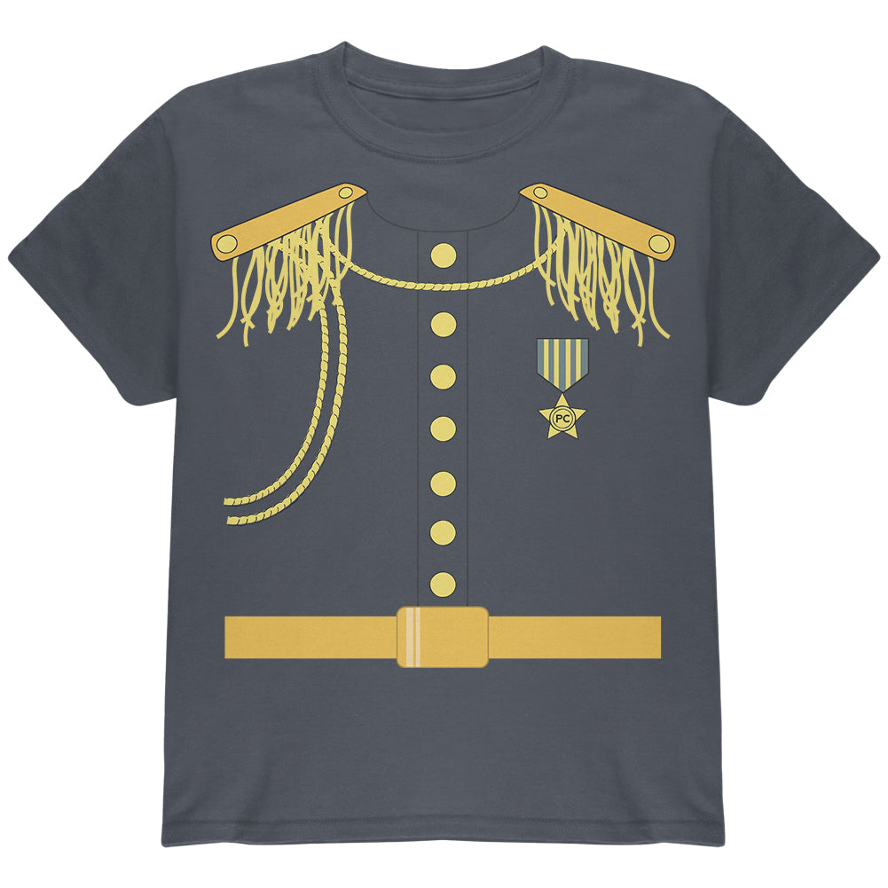 Halloween Prince Charming Costume Youth T Shirt Youth T-Shirts Old Glory YLG Charcoal