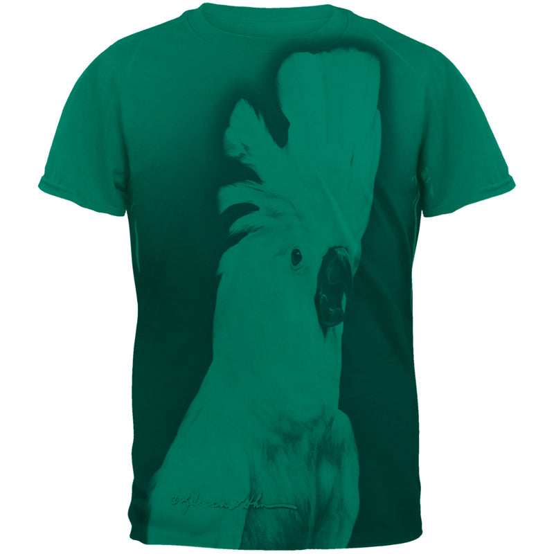Cocky Cockatoo Mens T Shirt Men's T-Shirts Old Glory 2XL Green