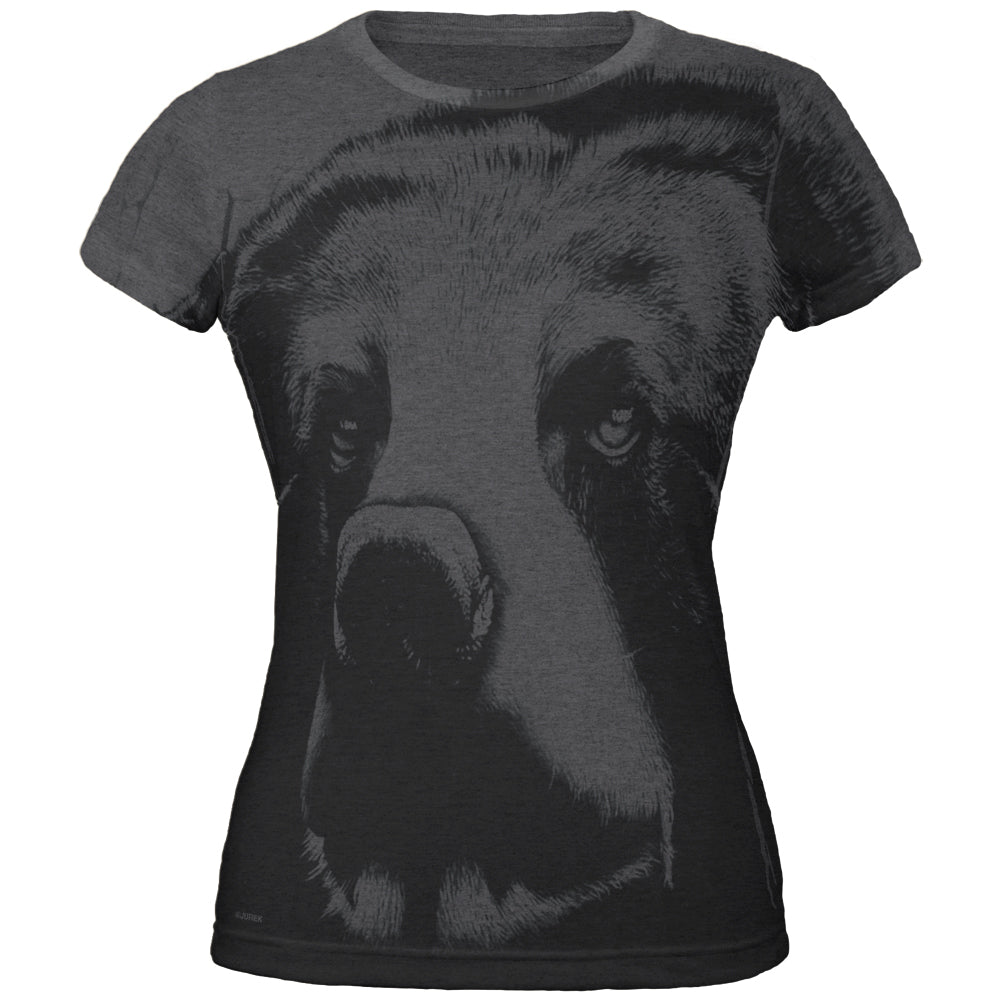 Spirit Bear Juniors Soft T Shirt Junior's T-Shirts global 2XL Dark Heather