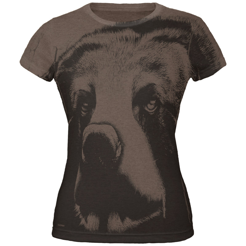 Spirit Bear Juniors Soft T Shirt Junior's T-Shirts global 2XL Brown