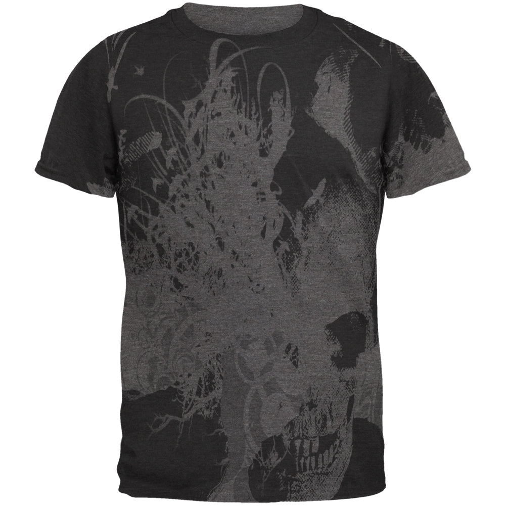 Subliminal Messages Mens Soft T Shirt Men's T-Shirts Old Glory 2XL Grey