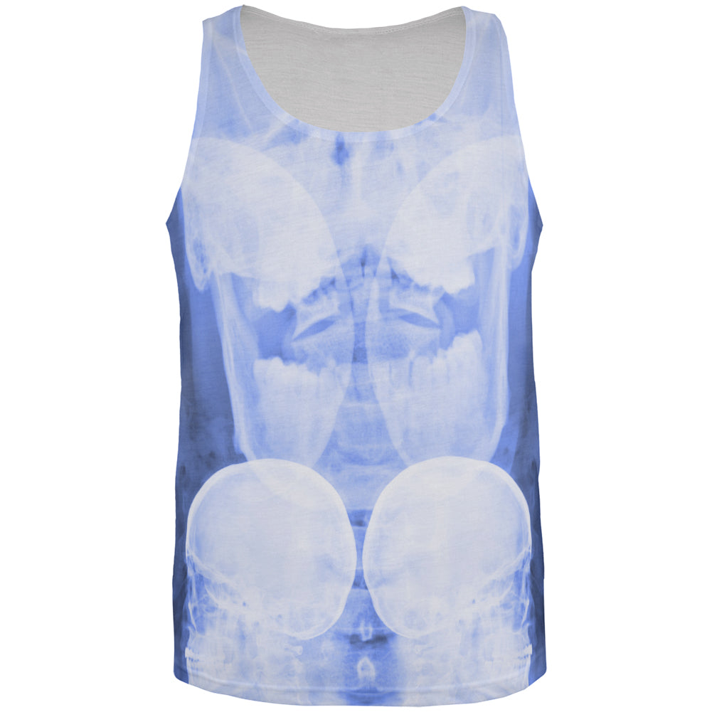 Dead Inside Skull X-Ray All Over Mens Tank Top Men's Tank Tops Old Glory MD Multicolored