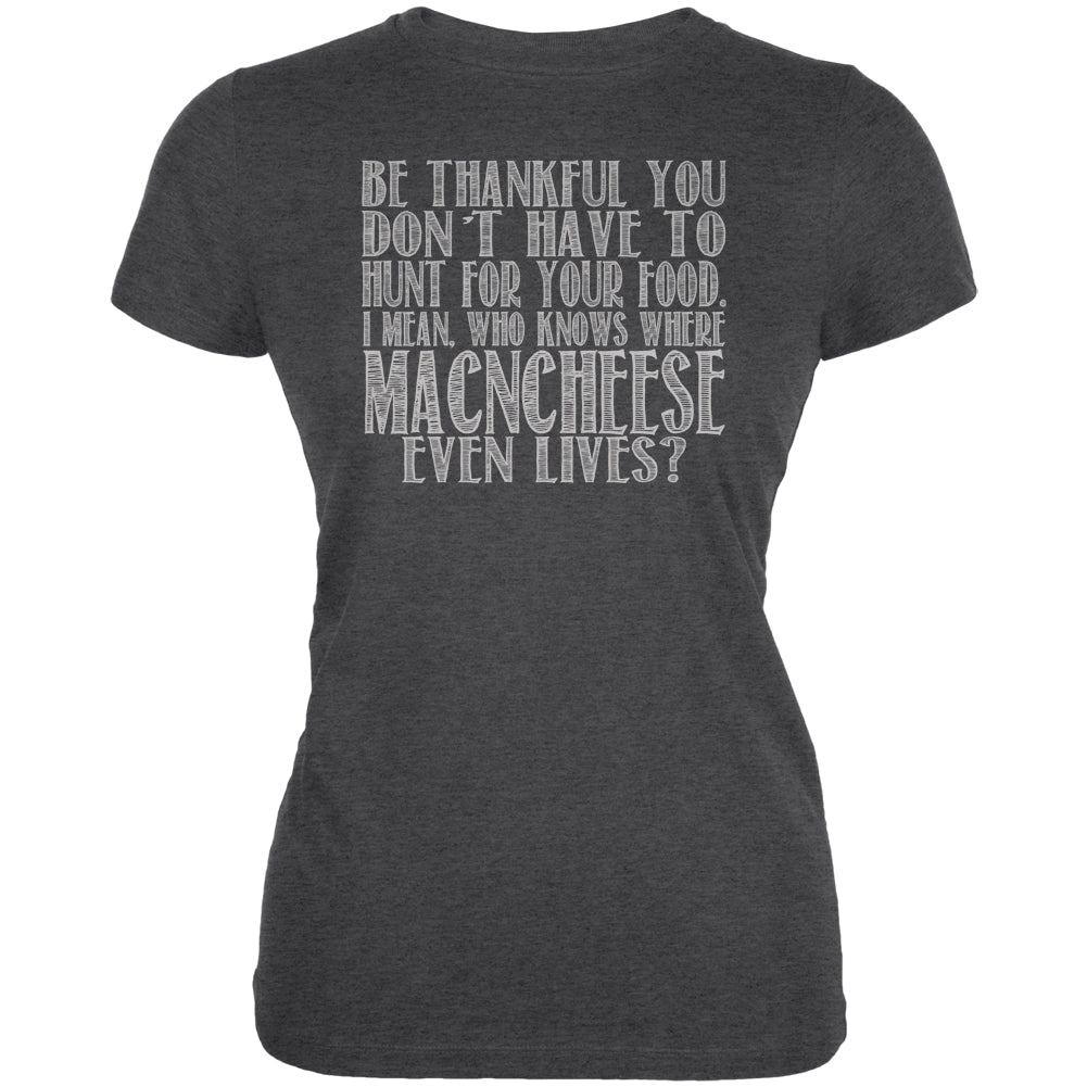 Hunt For MacNCheese Juniors Soft T Shirt Juniors T-Shirts Old Glory 2XL Deep Heather