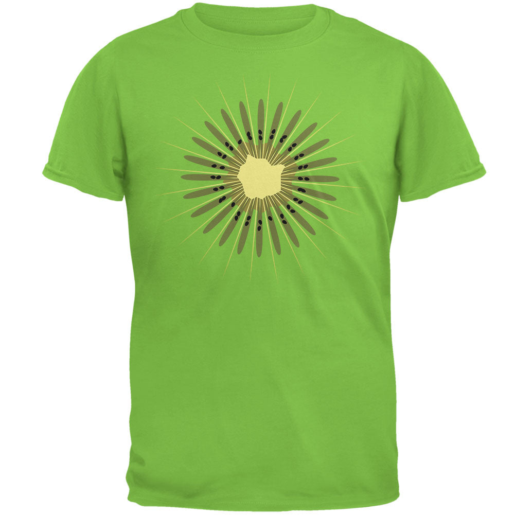 Halloween Kiwi Costume Mens T Shirt Men's T-Shirts Old Glory 2XL Lime