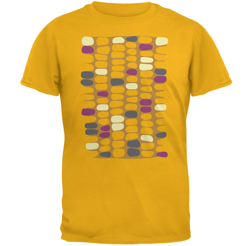 Halloween Indian Flint Corn Costume Mens T Shirt Men's T-Shirts Old Glory 2XL Gold