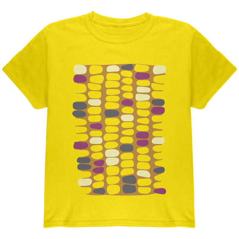 Halloween Indian Flint Corn Costume Youth T Shirt Youth T-Shirts Old Glory YLG Yellow