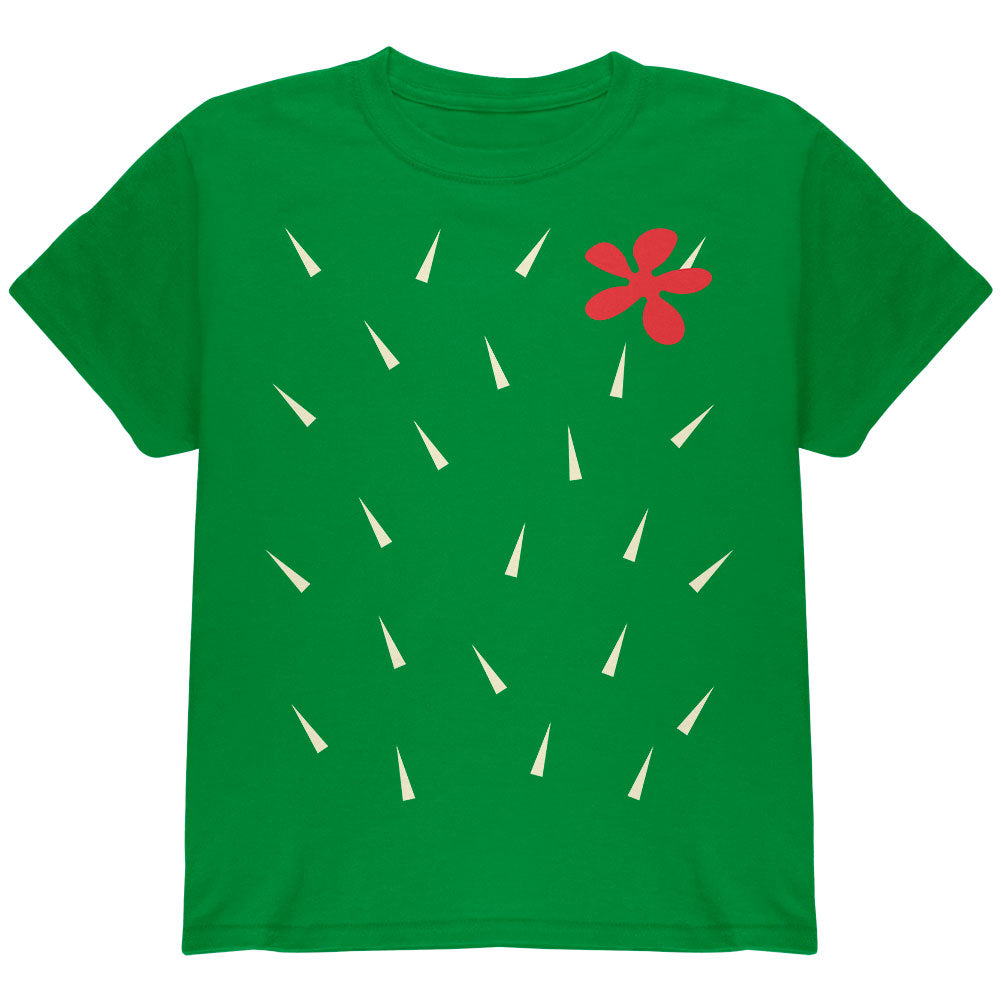 Halloween Cactus Costume Youth T Shirt Youth T-Shirts Old Glory YLG Irish Green