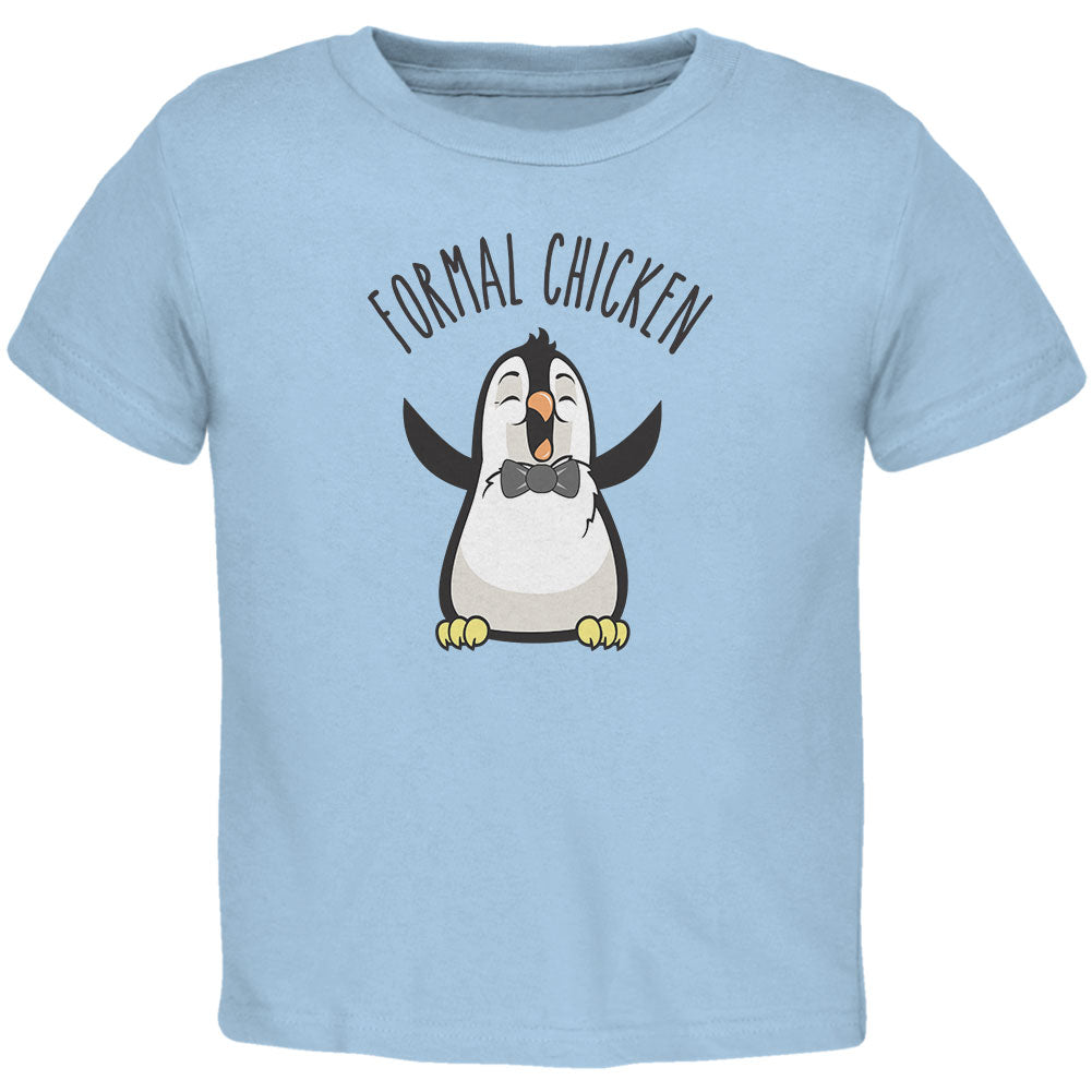 Formal Chicken Toddler T Shirt Toddler T-Shirts Old Glory 2T Blue