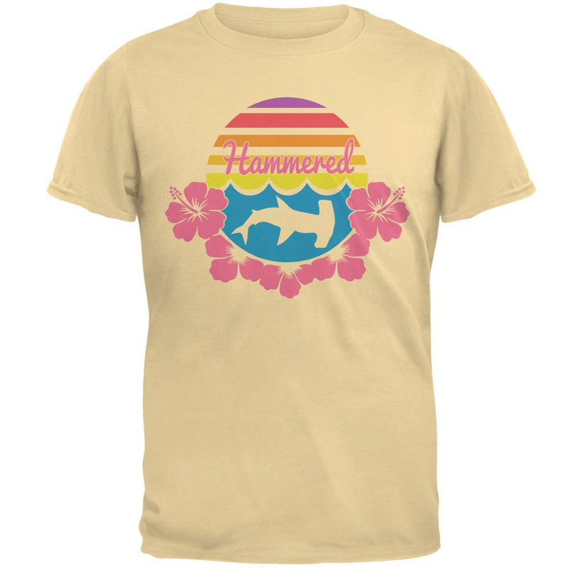 Summer Sun - Hammered Mens T Shirt Men's T-Shirts Old Glory LG Yellow