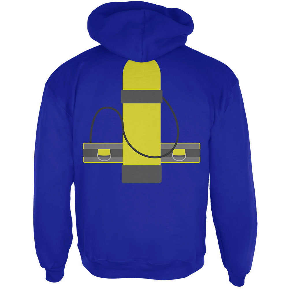 Halloween Costume Scuba Diver Costume Mens Hoodie Men's Hoodies Old Glory
