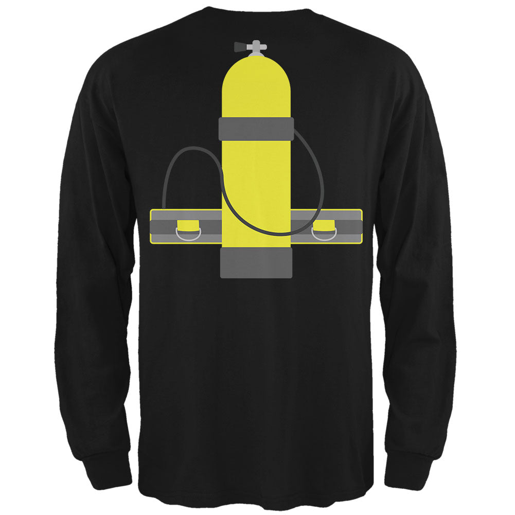 Halloween Costume Scuba Diver Costume Mens Long Sleeve T Shirt Men's Long Sleeves Old Glory