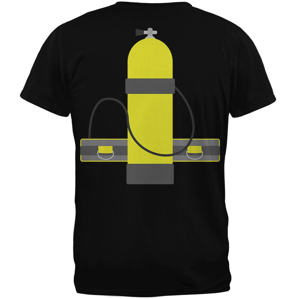 Halloween Costume Scuba Diver Costume Mens T Shirt Men's T-Shirts Old Glory