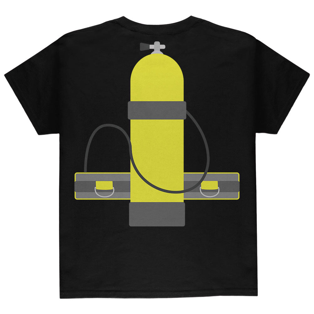 Halloween Costume Scuba Diver Costume Youth T Shirt Youth T-Shirts Old Glory