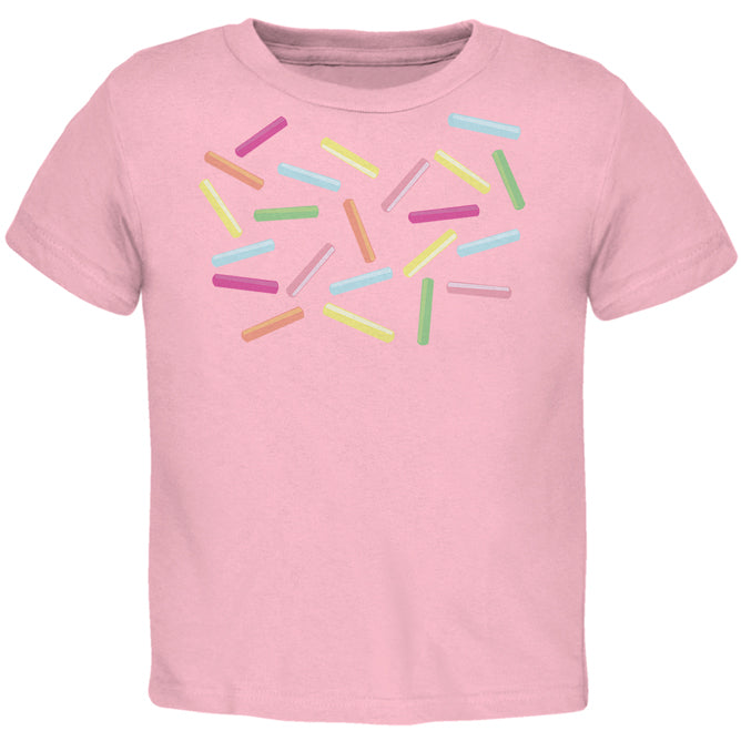 Halloween Ice Cream Sprinkle Costume Toddler T Shirt Toddler T-Shirts Old Glory 2T Light Pink