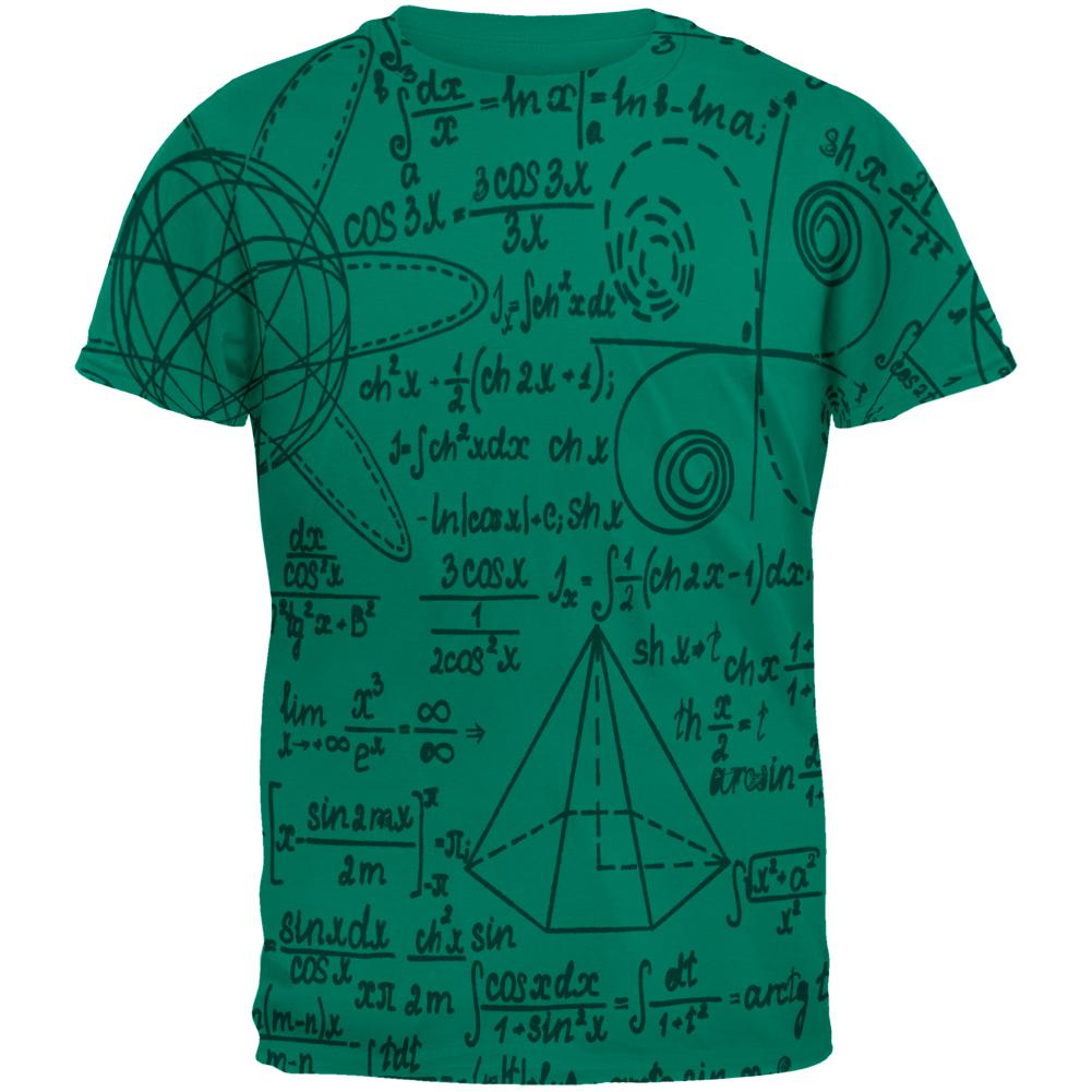 Math Geek Formula Mens T Shirt Men's T-Shirts Old Glory SM Jade Dome