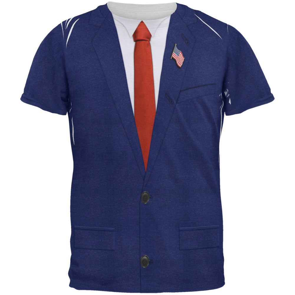 Halloween Election Donald Trump Costume All Over Mens T Shirt Men's T-Shirts Old Glory SM Multi