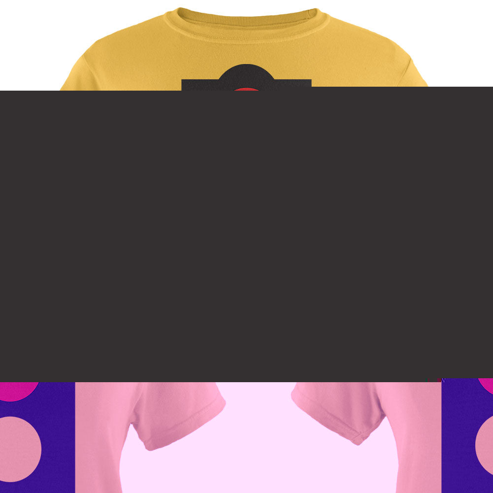 Halloween Stoplight Costume Womens T Shirt Women's T-Shirts Old Glory SM Yellow