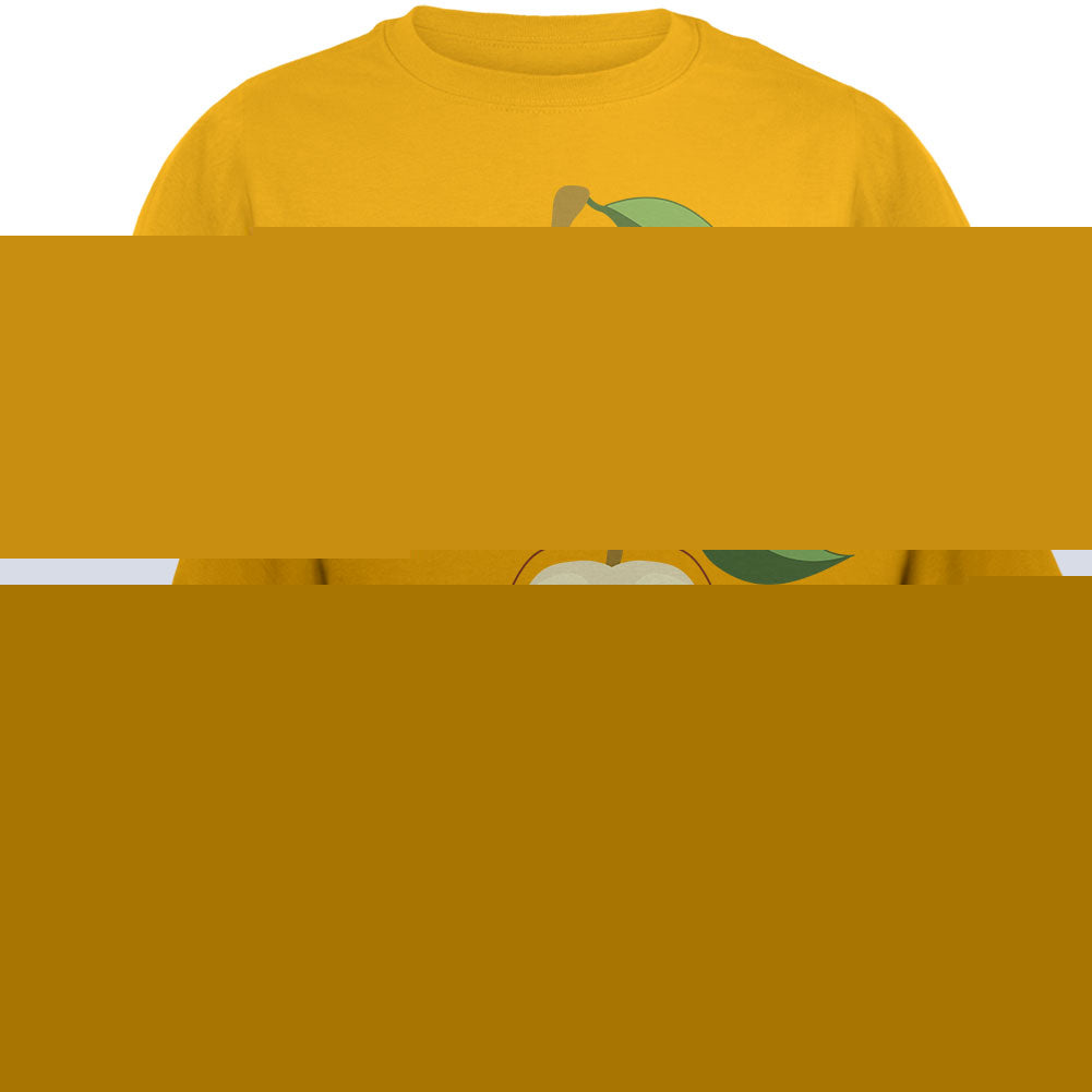 Halloween Pear Slice Costume Mens T Shirt Men's T-Shirts Old Glory 2XL Gold